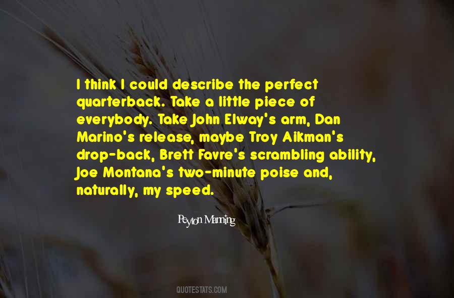 Quarterback Quotes #313724 Quarterback Quotes #313724