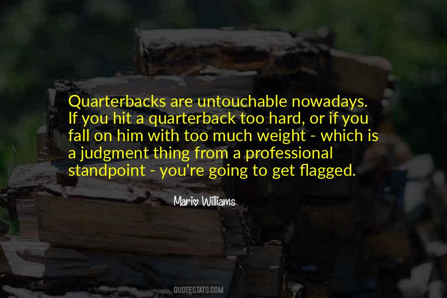 Quarterback Quotes #427762 Quarterback Quotes #427762