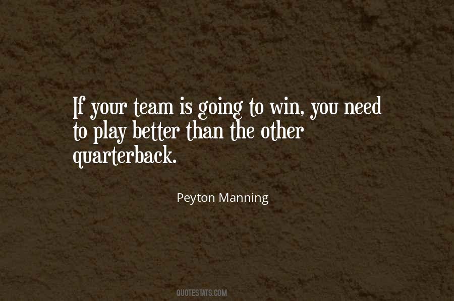 Quarterback Quotes #992369