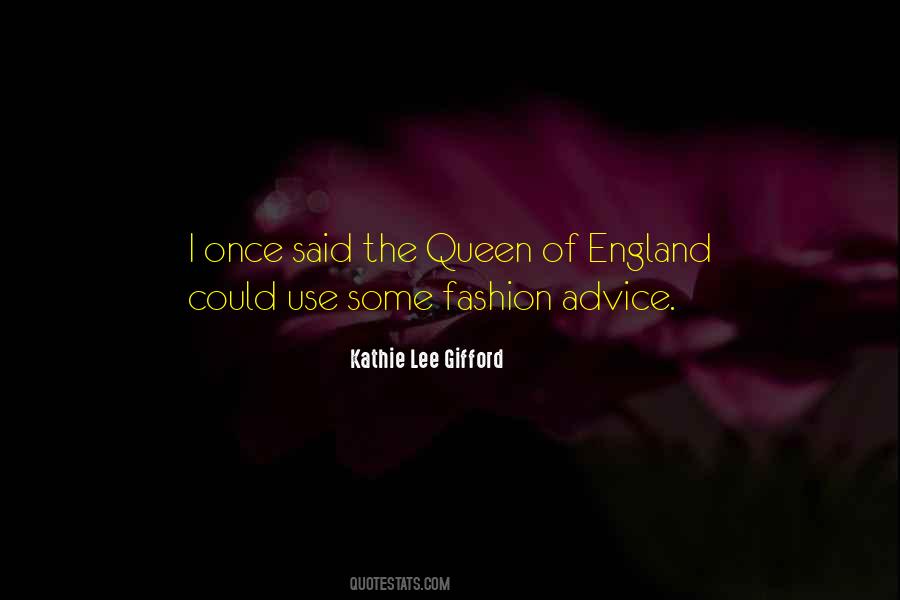 Queen Of England Quotes #810354