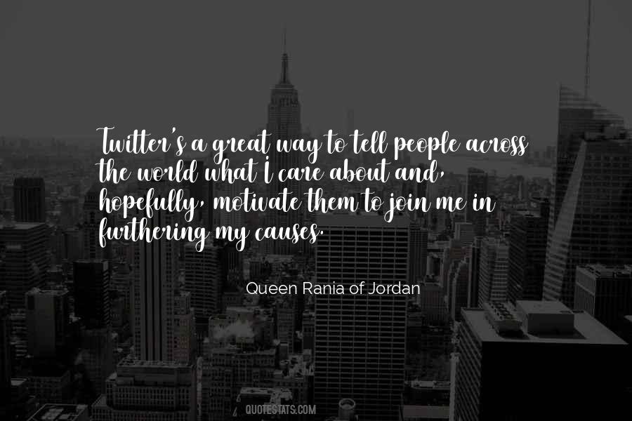 Queen Rania Quotes #520378