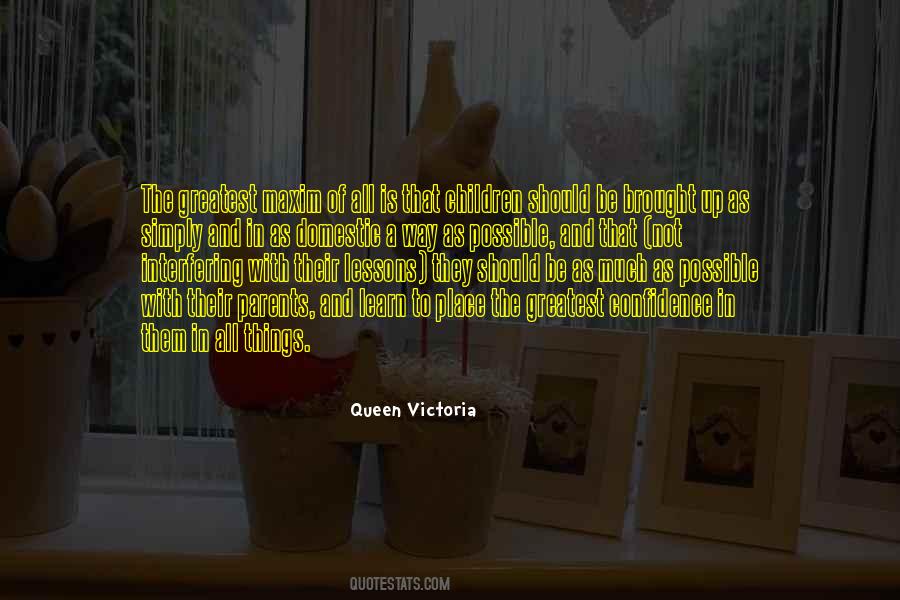 Queen Victoria's Quotes #78960