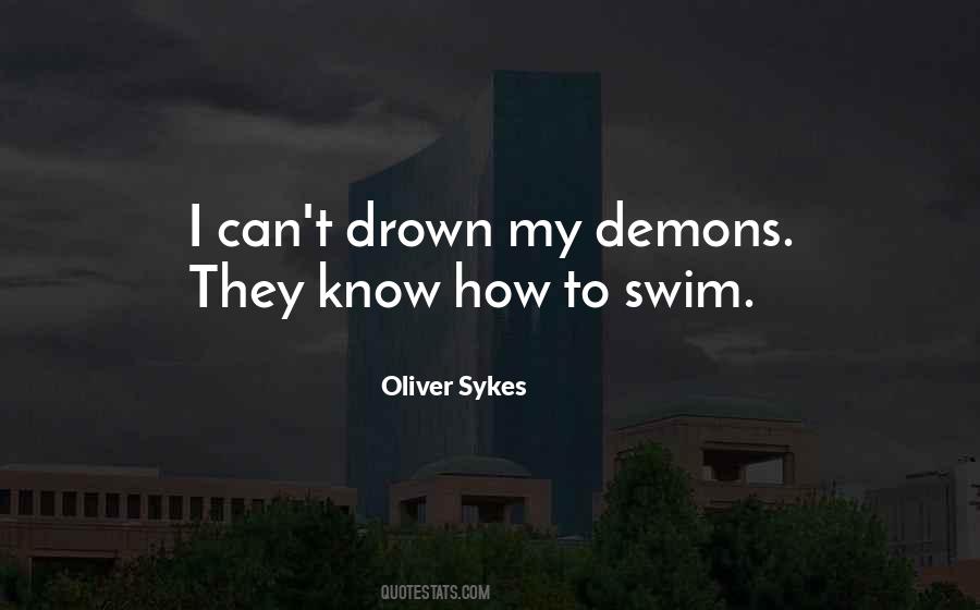 Quotes About Oliver Sykes #1119175