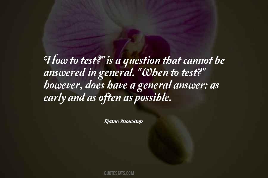 Question And Answer Quotes #201293