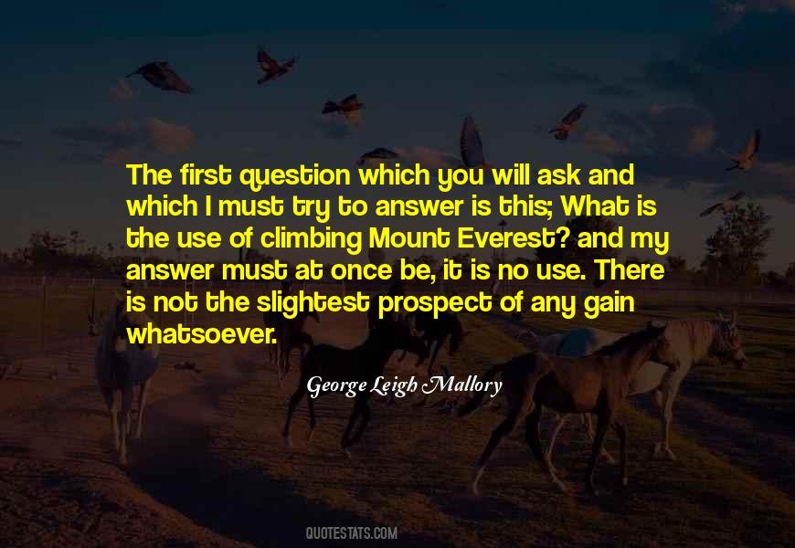 Question And Answer Quotes #98422