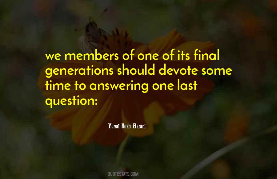 Question Time Quotes #139394