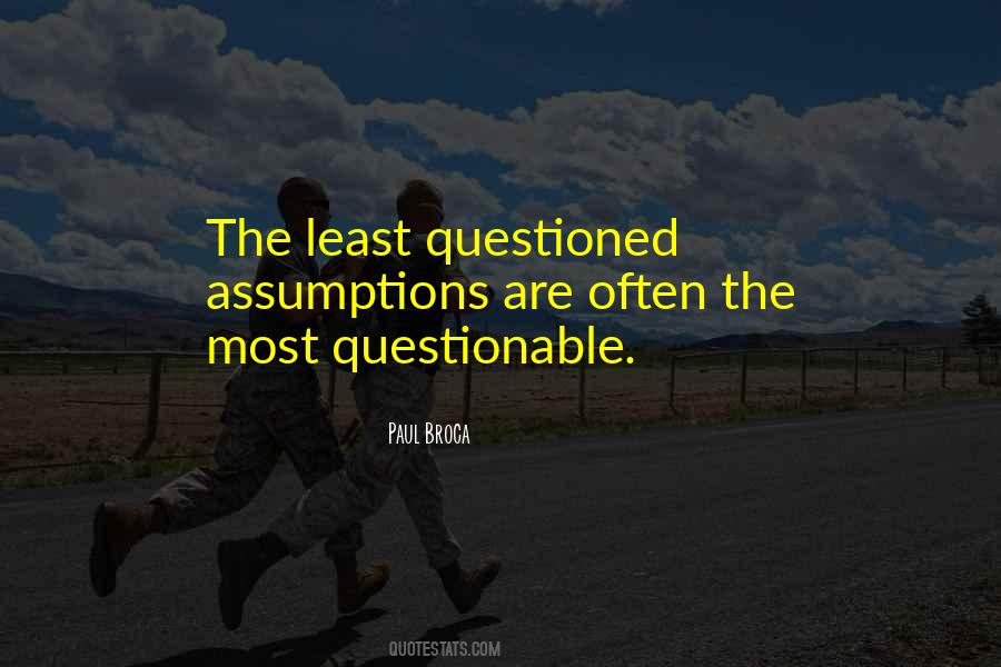 Questioned Quotes #1085093