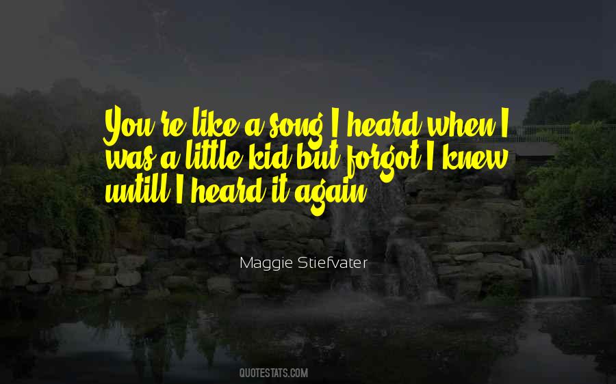 Quotes About A Love Song #121690