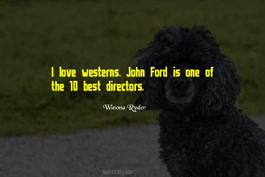 Quotes About John Ford #1195237