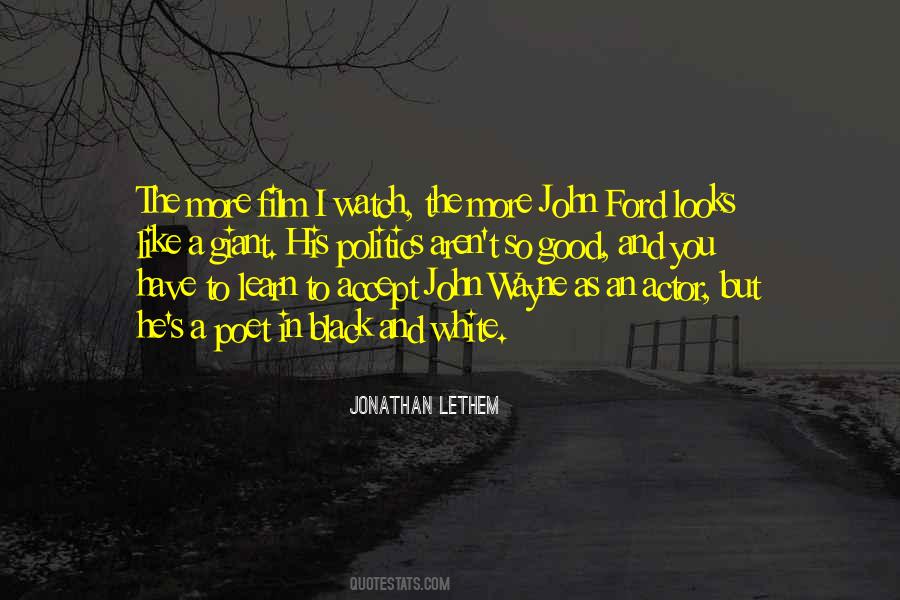 Quotes About John Ford #1448063