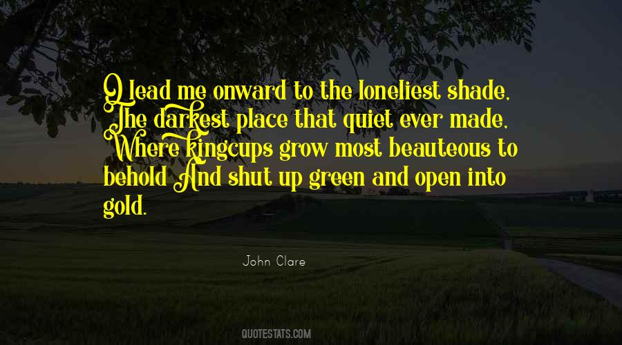 Quiet Place Quotes #409135