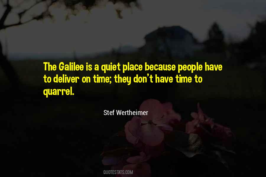 Quiet Place Quotes #552291