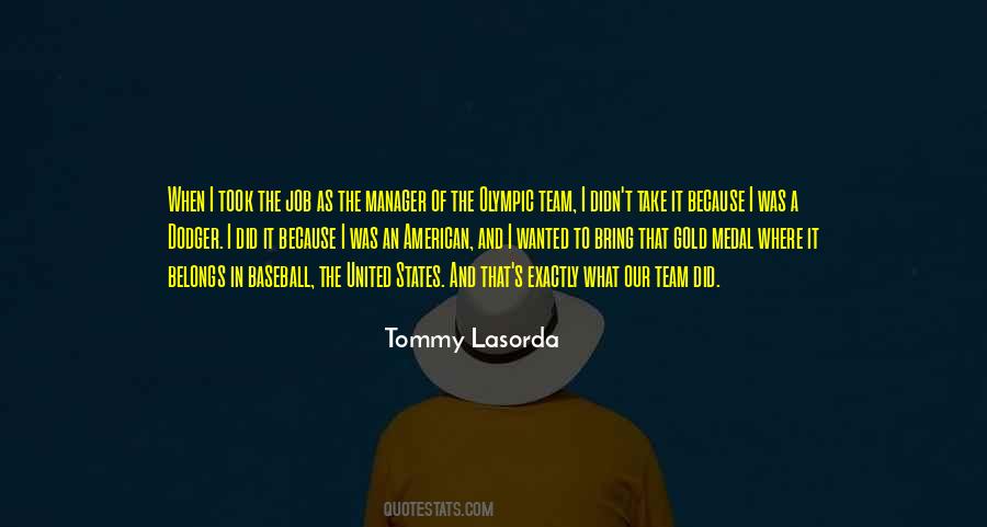 Quotes About Baseball Team #836584