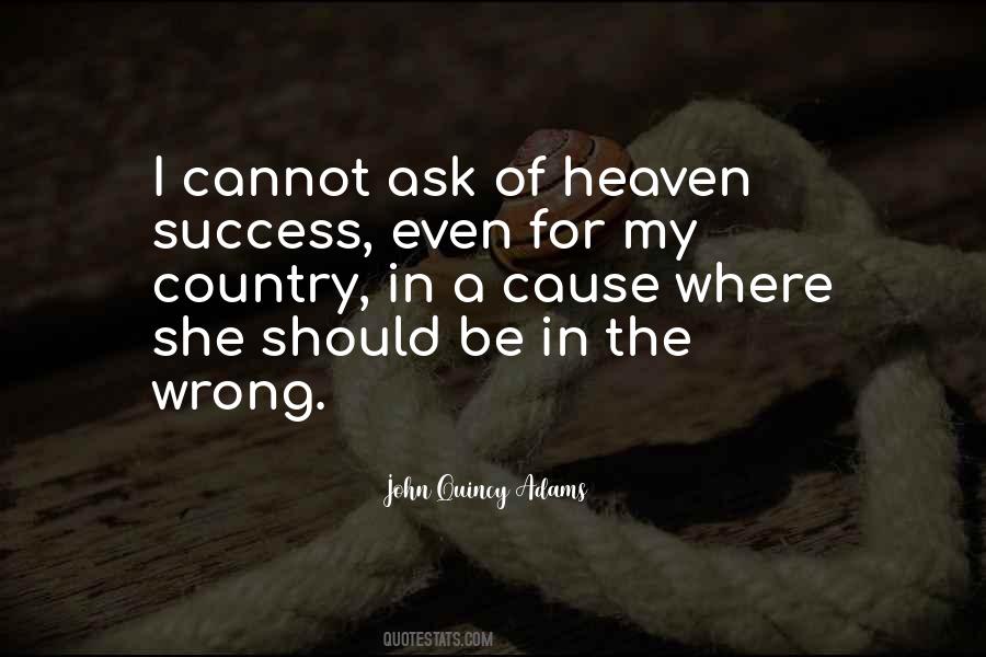 Quincy Adams Quotes #366392