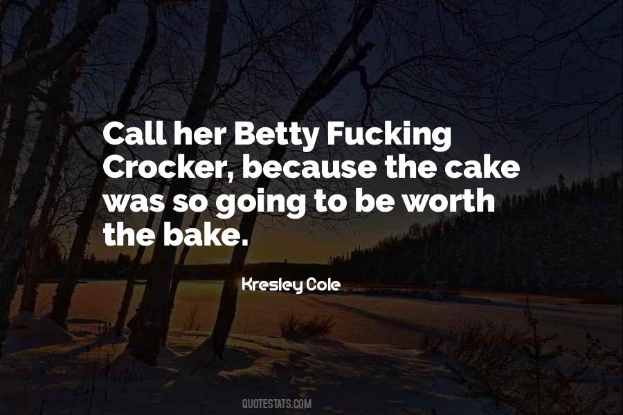 Quotes About Betty Crocker #996471