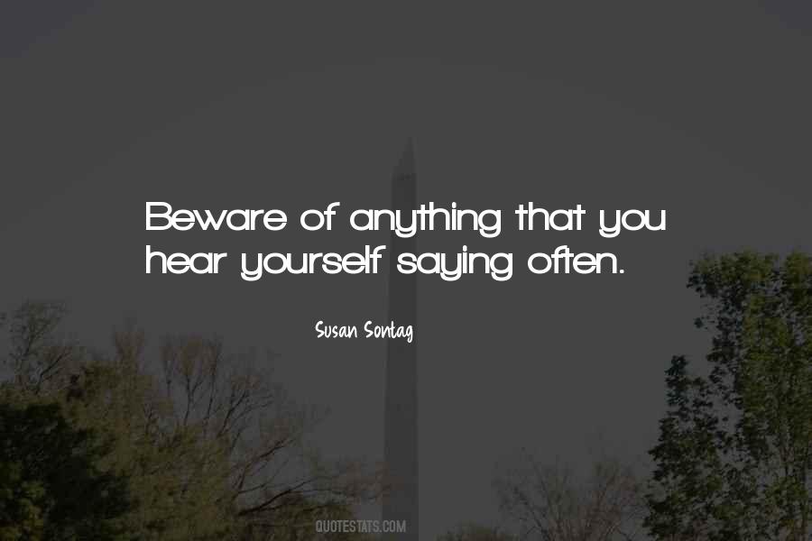 Quotes About Beware #1319267