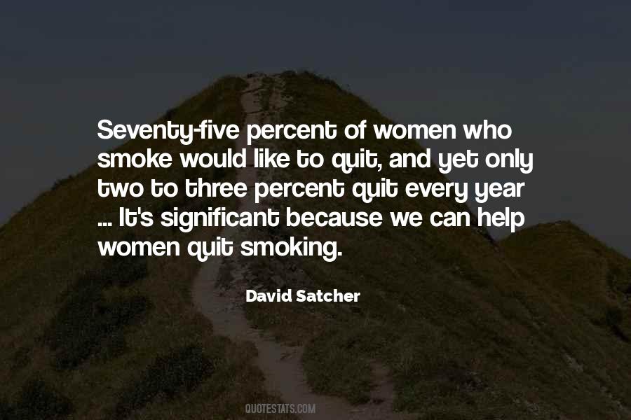 Quit Smoking Quotes #121578