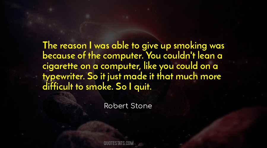 Quit Smoking Quotes #1745485