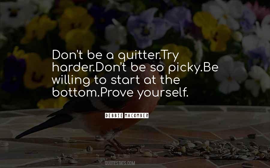 Quitter Quotes #1612040