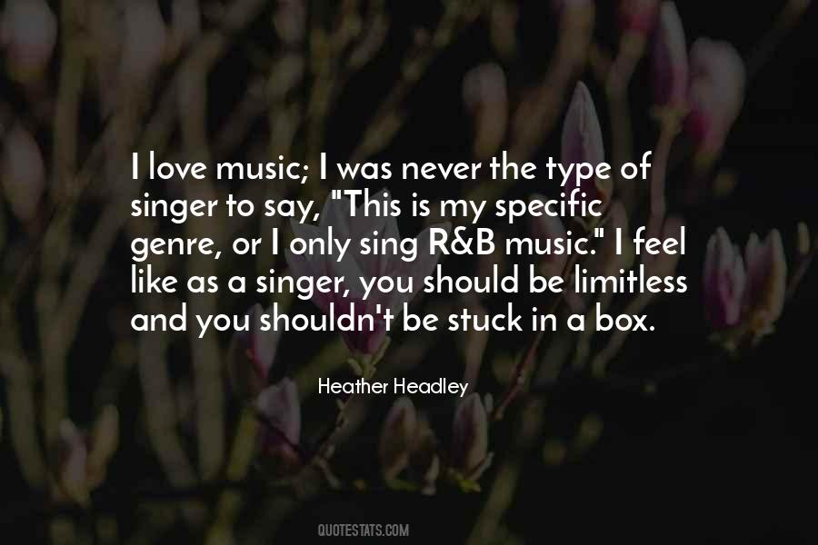 R&b Singers Quotes #538398