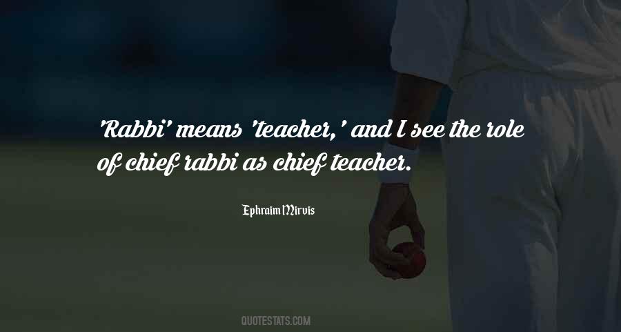 Rabbi Quotes #1289526