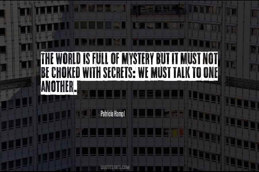 Quotes About Mystery #1707876