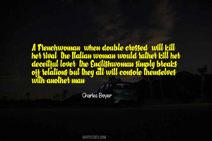 Quotes About Charles Boyer #1254253
