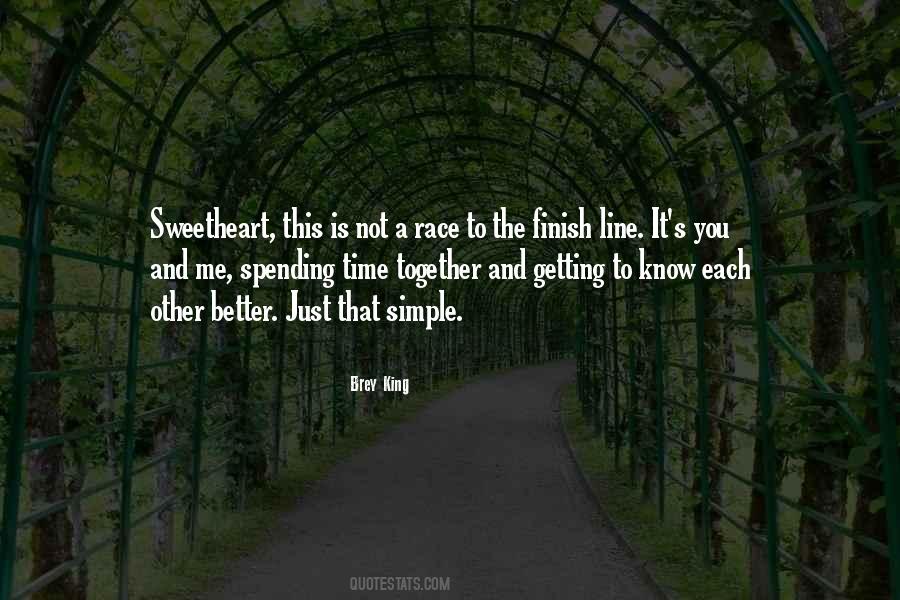 Race To Finish Quotes #1786608