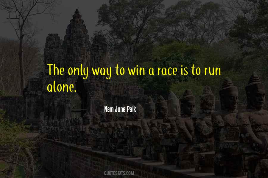 Race To Win Quotes #1727403