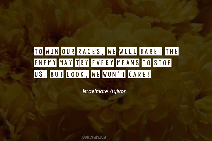 Race To Win Quotes #1744420