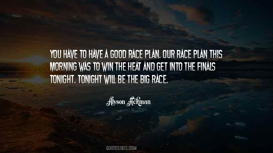 Race To Win Quotes #3998