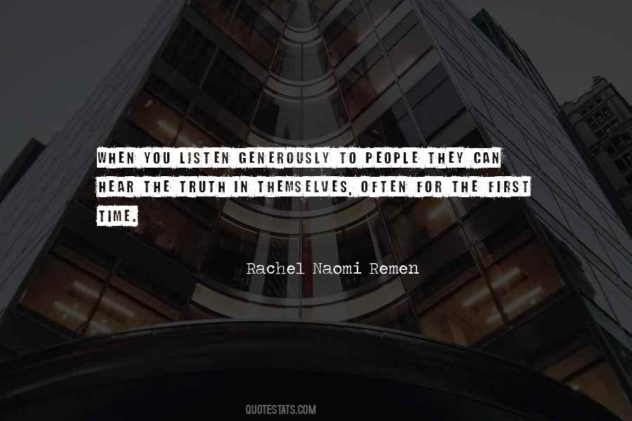 Rachel Remen Quotes #1606444