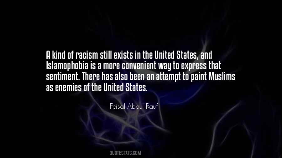 Racism Exists Quotes #1141059