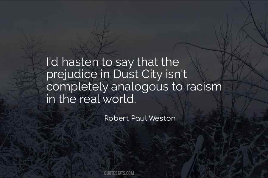 Racism In The World Quotes #1146076