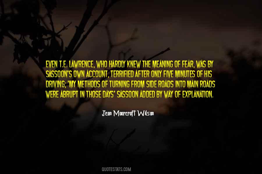 Quotes About Being Terrified #39390