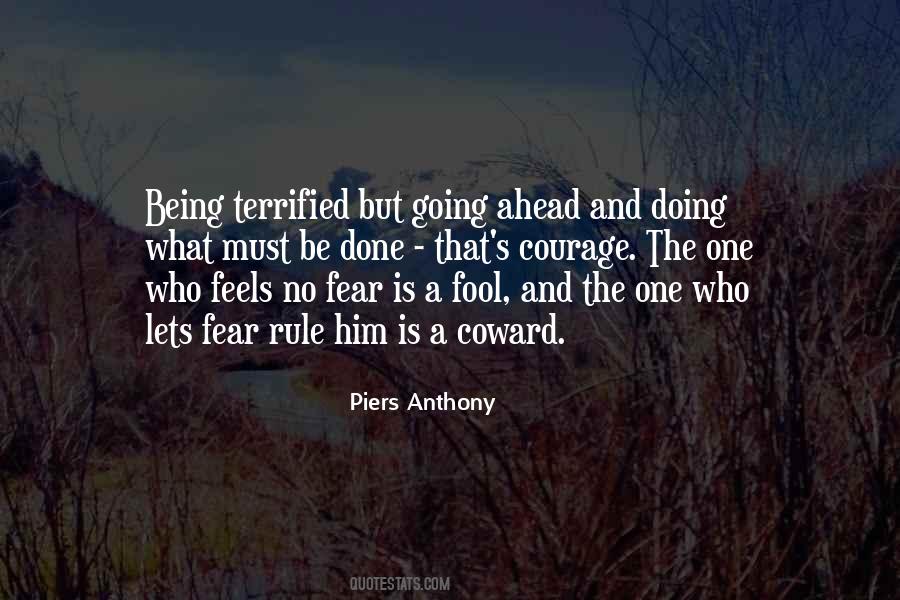 Quotes About Being Terrified #764671
