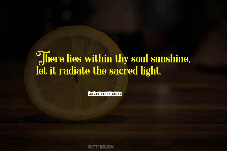 Radiate Sunshine Quotes #1623044