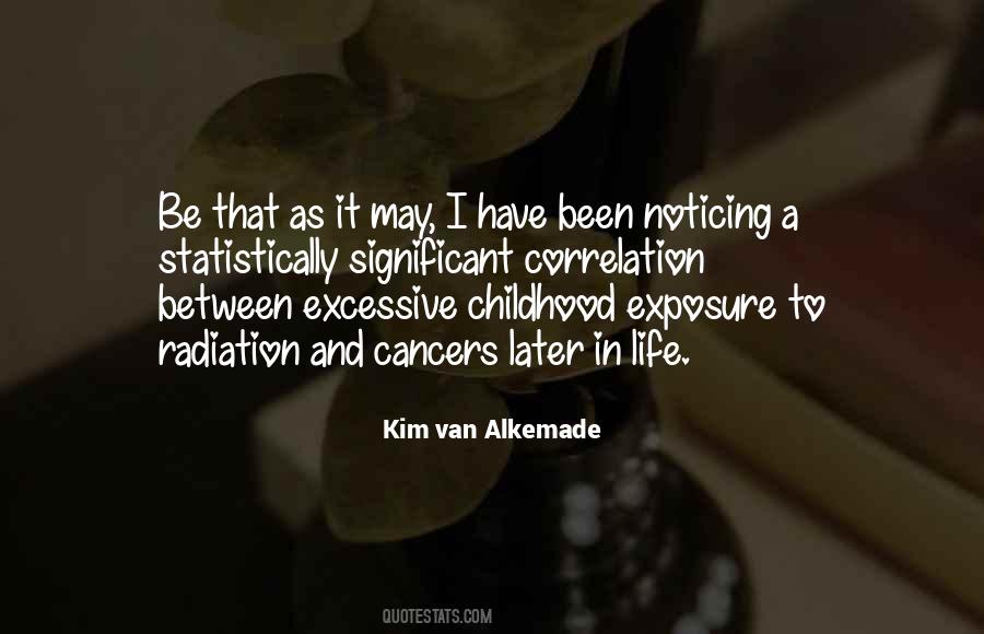 Radiation Exposure Quotes #508819