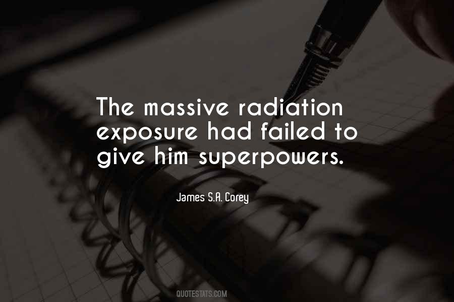 Radiation Exposure Quotes #937663