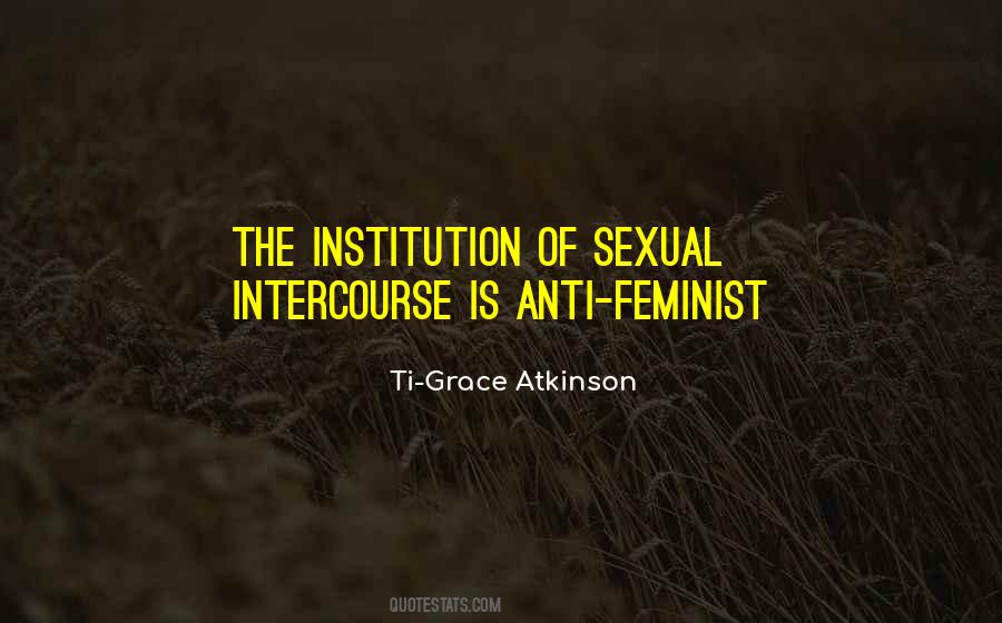 Radical Feminist Quotes #258130