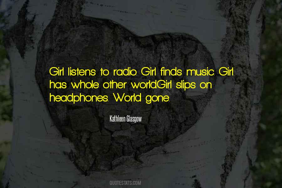 Radio Music Quotes #62126