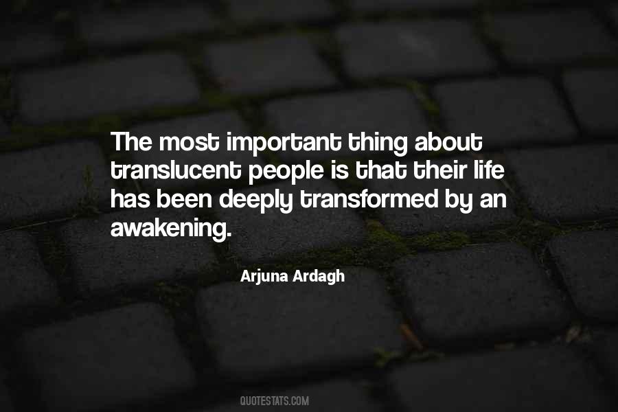 Quotes About Awakening Life #147316