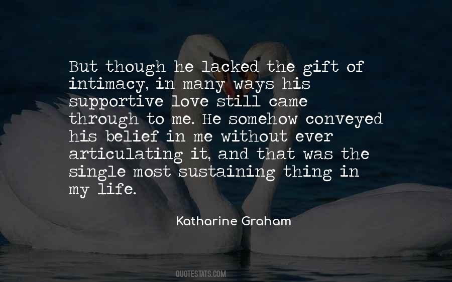 Quotes About Supportive Love #1722000