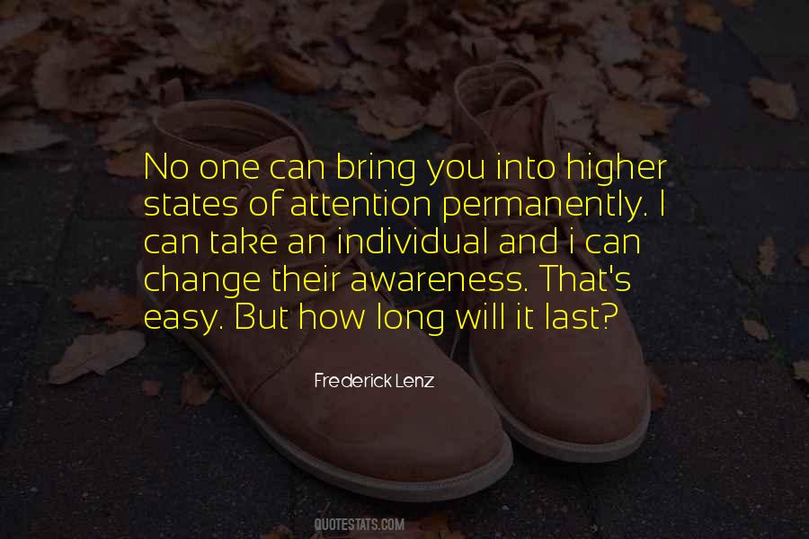 Quotes About Awareness And Change #1595255