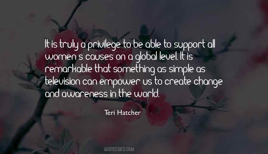 Quotes About Awareness And Change #274652