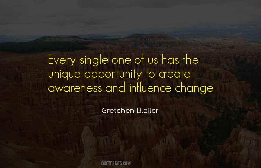 Quotes About Awareness And Change #430627