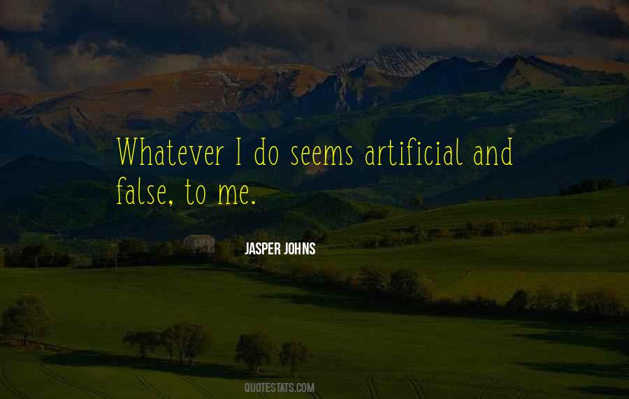 Quotes About Jasper Johns #429661