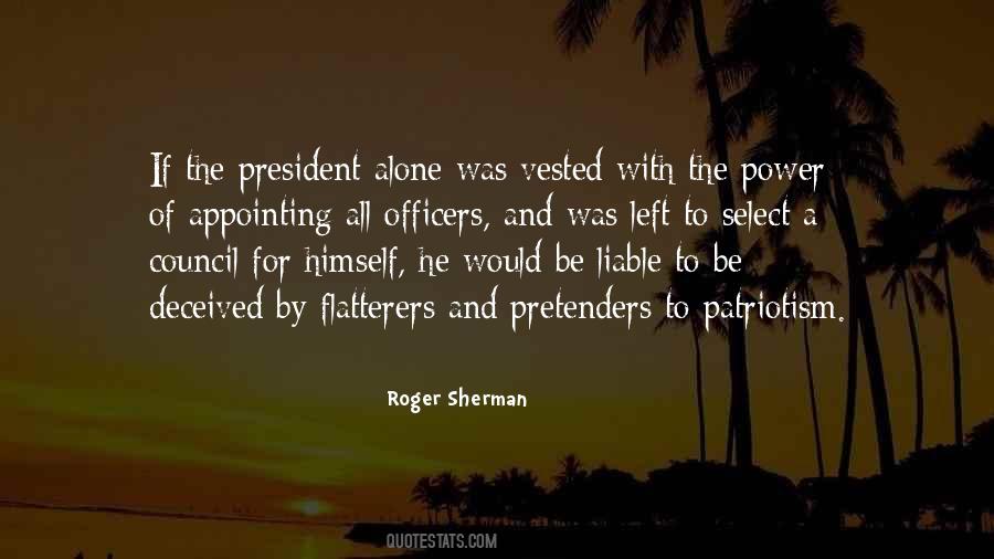 Quotes About Roger Sherman #1825602