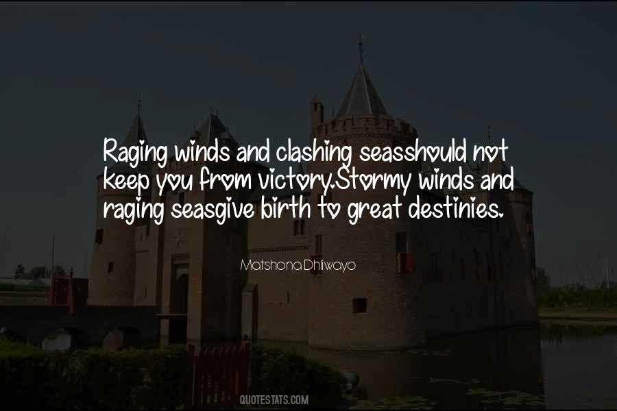 Raging Seas Quotes #1457970