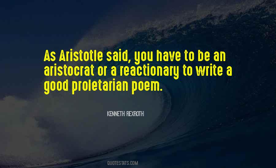 Quotes About Aristocrat #100585